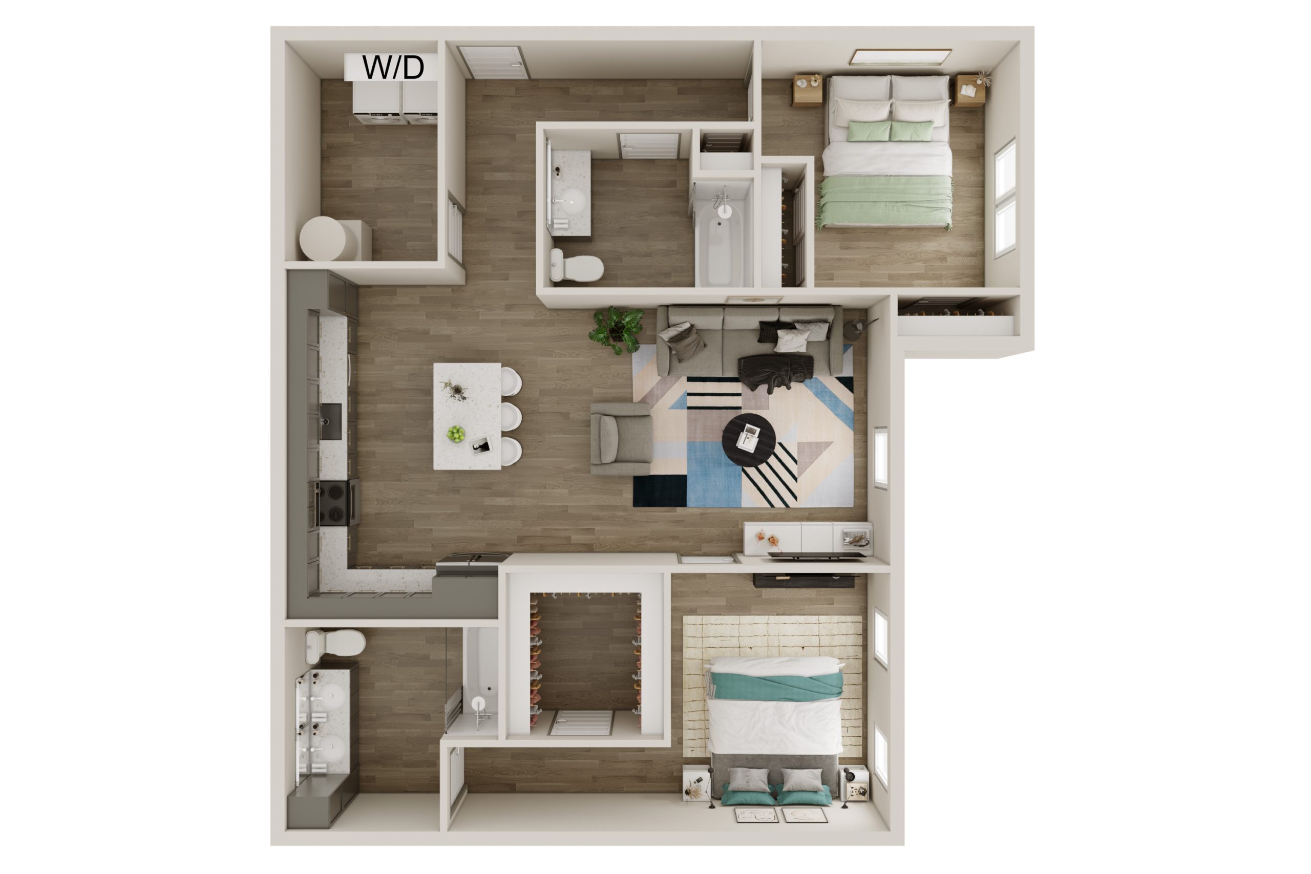 A NIANGUA unit with 2 Bedrooms and 2 Bathrooms with area of 1089 sq. ft